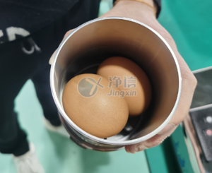 智能匀浆机对熟鸡蛋的匀浆实验|后续检测大肠杆菌是否超标